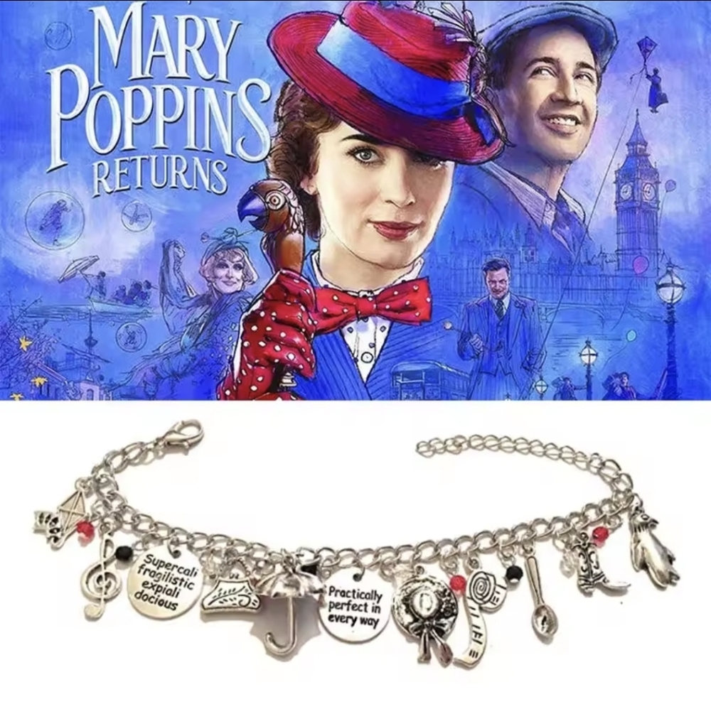 Mary Poppins Charm Bracelet